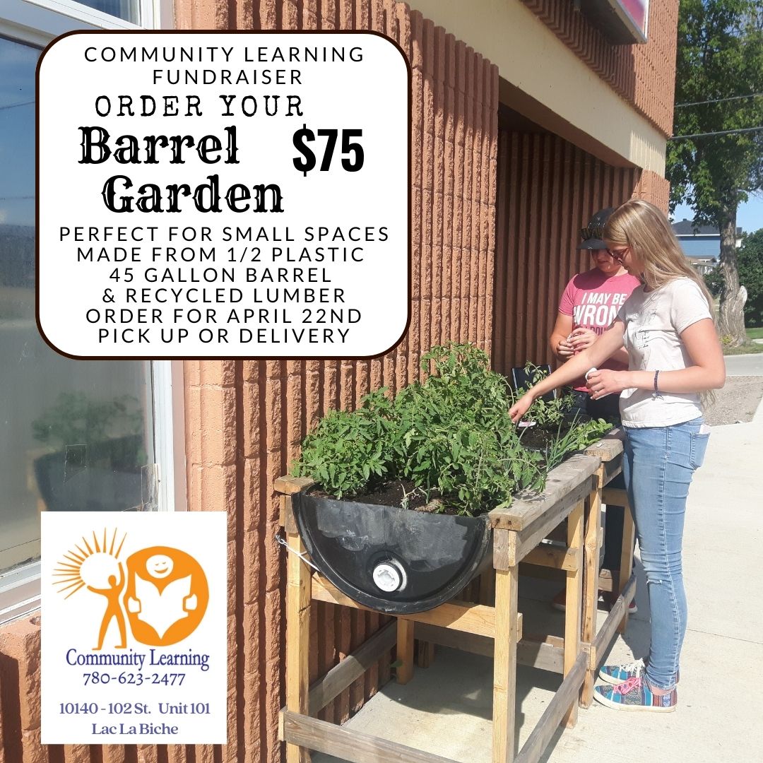 Barrel Garden Fundraiser