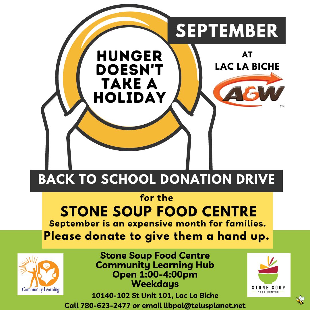 Back to School Donation Drive A&W