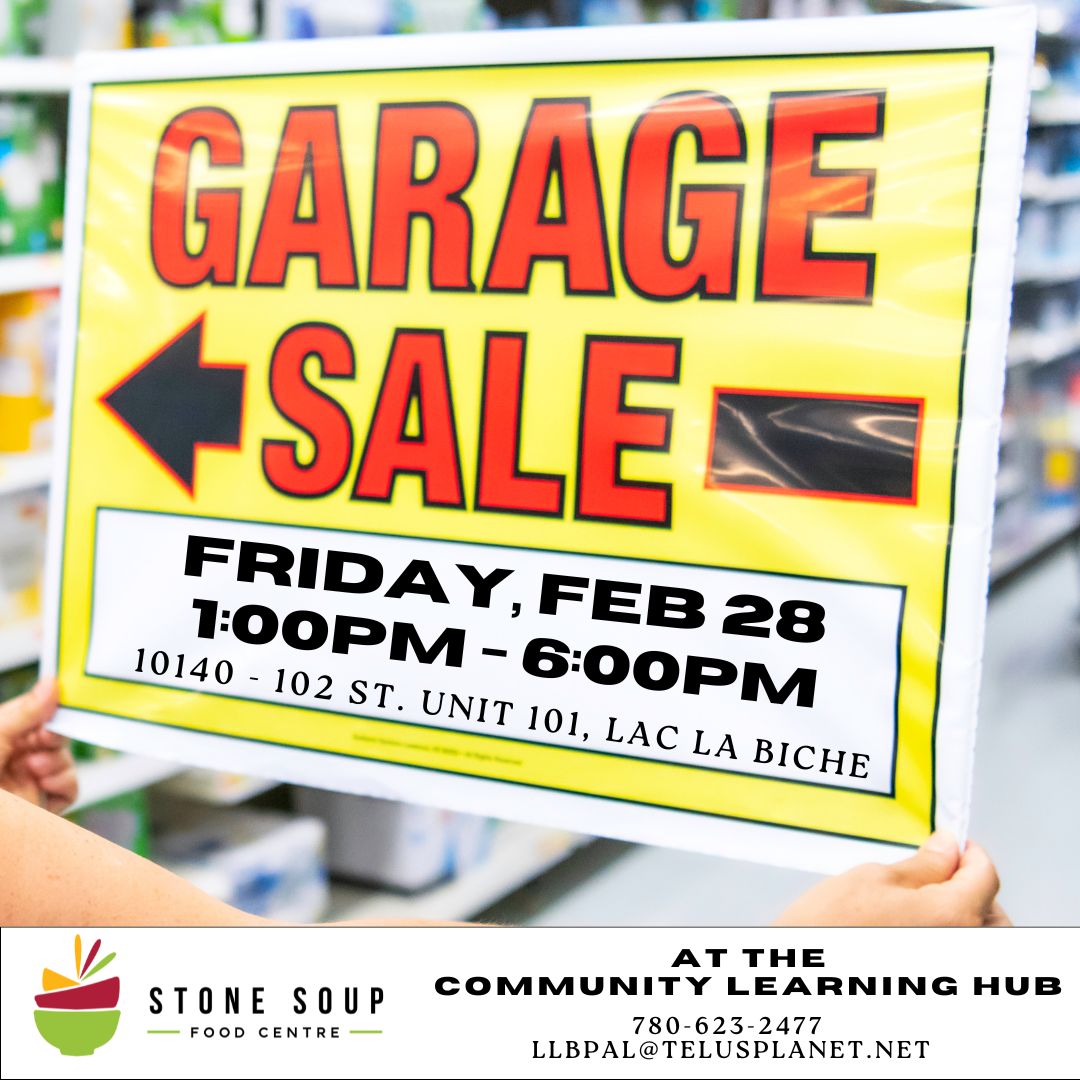 Monthly Garage Sale Fundraiser